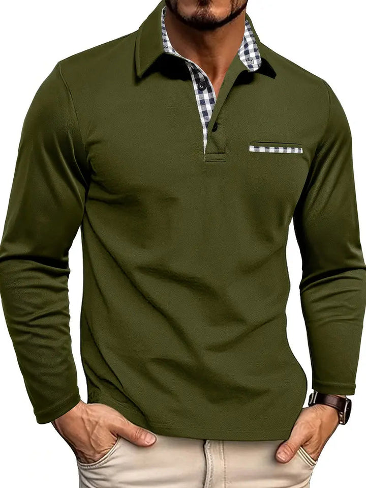 Oscar™ | Long Sleeve Polo Shirt
