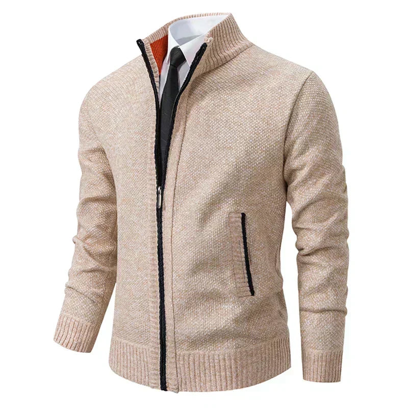 Brad™ | Premium Full-Zip Cardigan