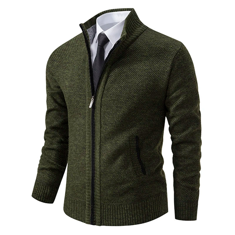 Brad™ | Premium Full-Zip Cardigan