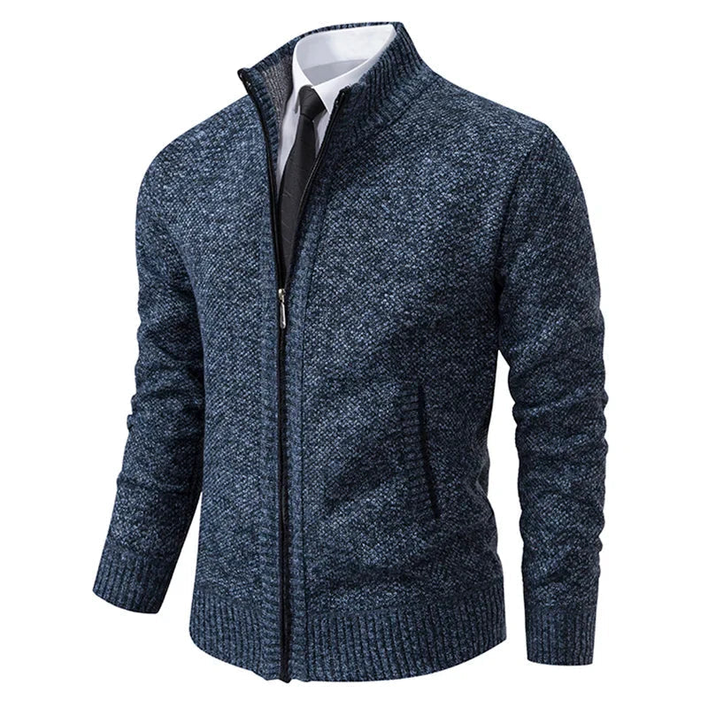 Brad™ | Premium Full-Zip Cardigan