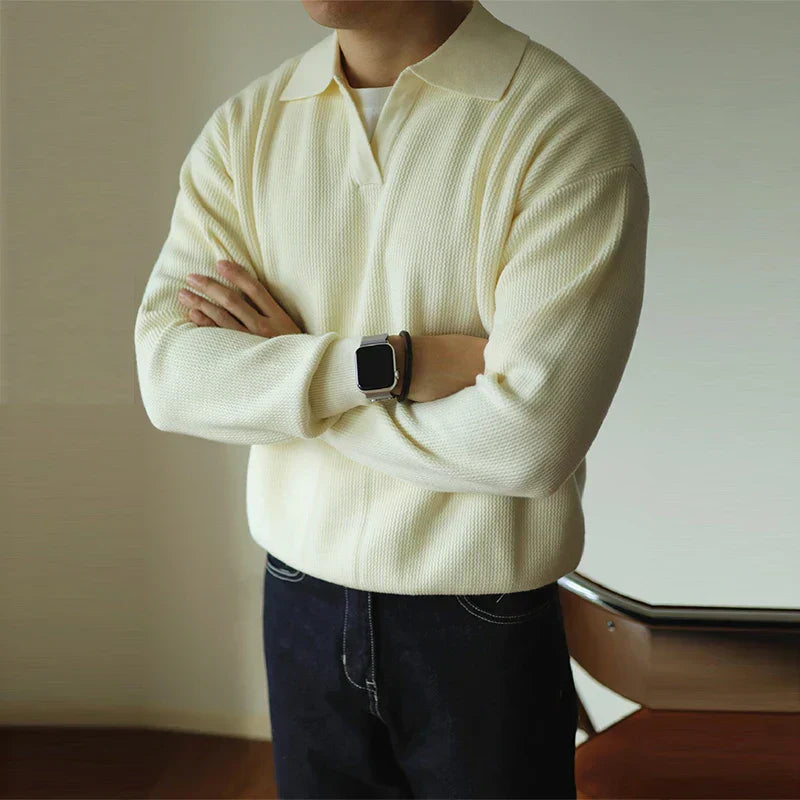 Luke™ | Knit Polo Shirt