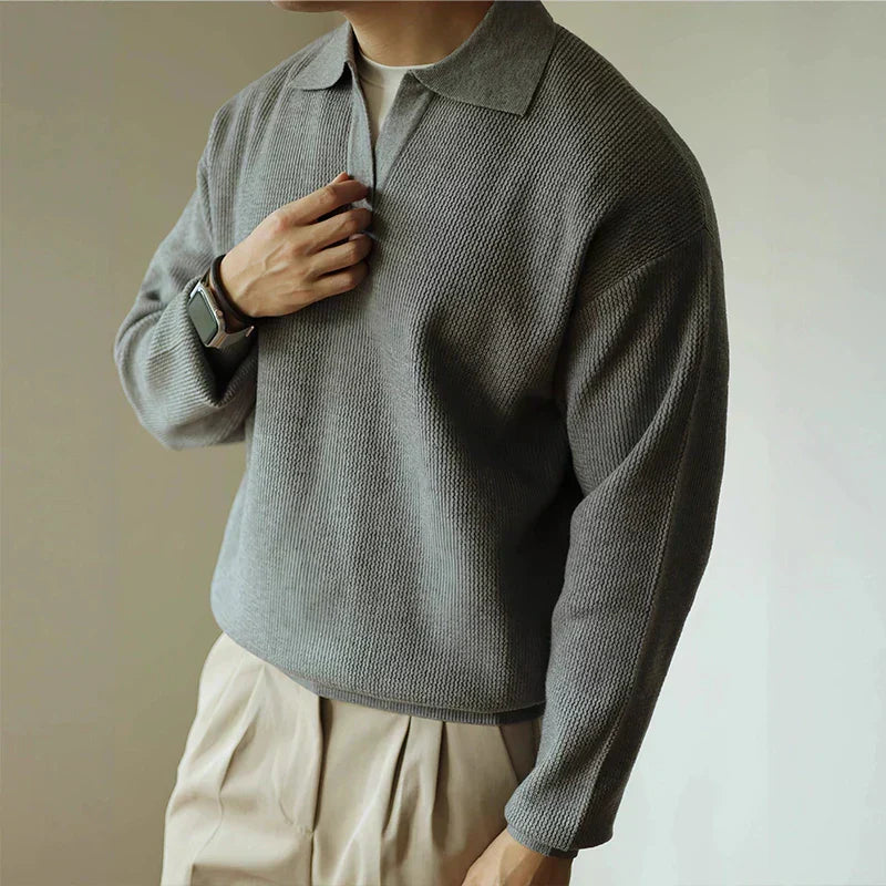 Luke™ | Knit Polo Shirt
