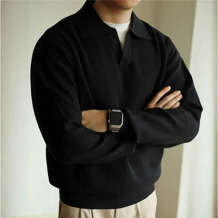 Luke™ | Knit Polo Shirt