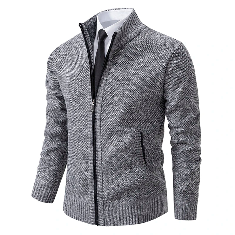 Brad™ | Premium Full-Zip Cardigan