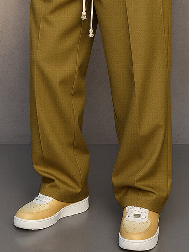 Paul™| Drawstring Wide-Leg Cotton Trousers