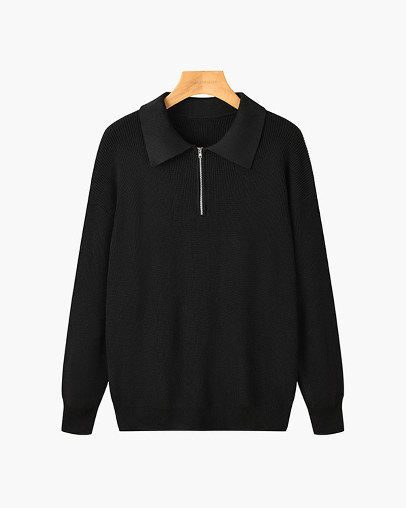 Robin™ | Half-Zip Polo Sweater