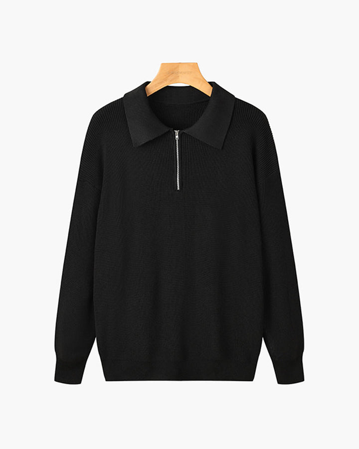 Robin™ | Half-Zip Polo Sweater