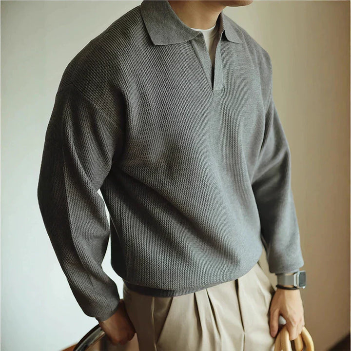Luke™ | Knit Polo Shirt