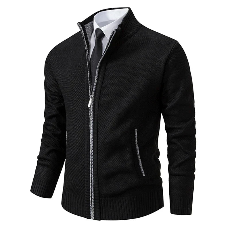 Brad™ | Premium Full-Zip Cardigan