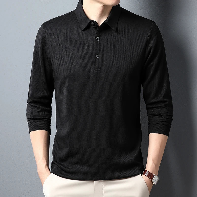 Barry™ | Long Sleeve Polo Shirt