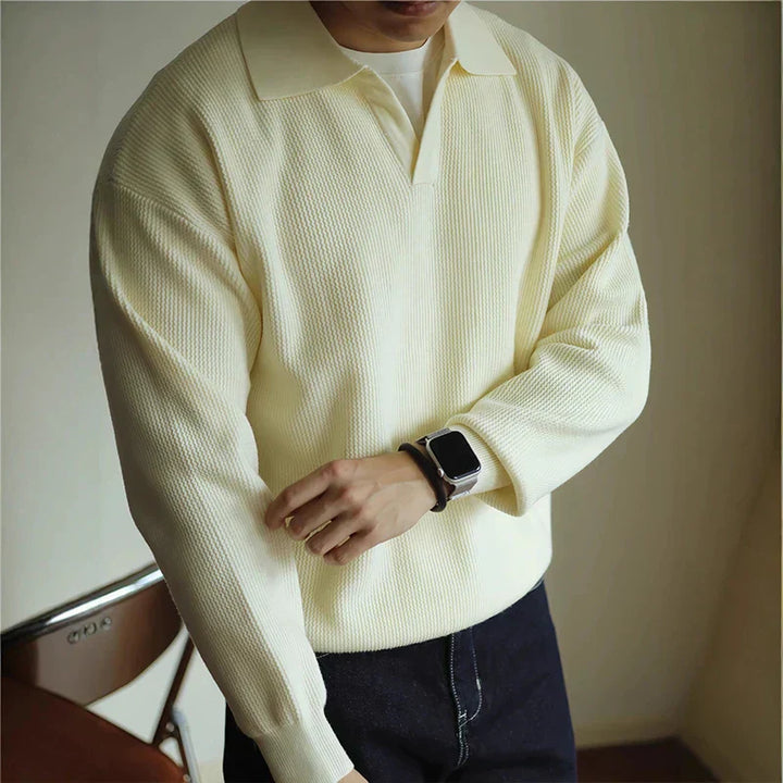 Luke™ | Knit Polo Shirt