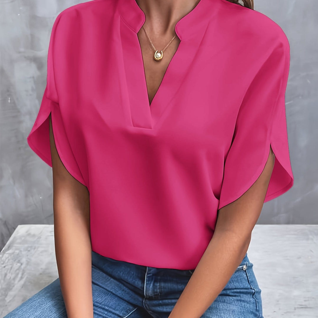 Lara™|Draped Blouse