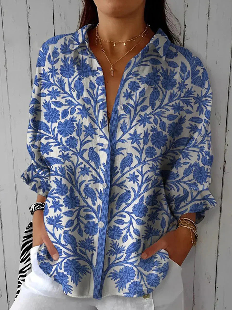 Fiona ™| Spring Garden Blouse