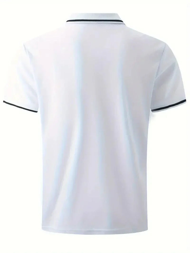 Zev™|Polo Shirt With Collar