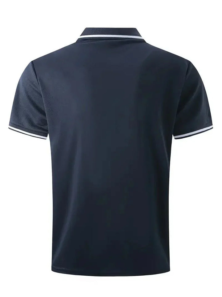 Zev™|Polo Shirt With Collar