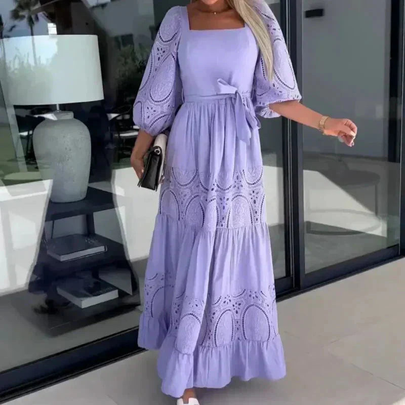 Emily™|Lace Midi Dress