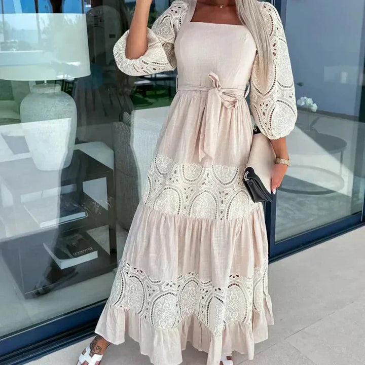 Emily™|Lace Midi Dress
